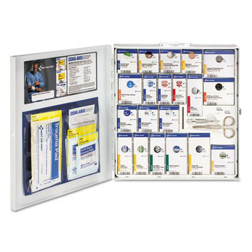 First Aid Only™ Ansi 2015 Smartcompliance General Business First Aid Station For 50 People, No Medication, 202 Pieces, Metal Case freeshipping - TVN Wholesale